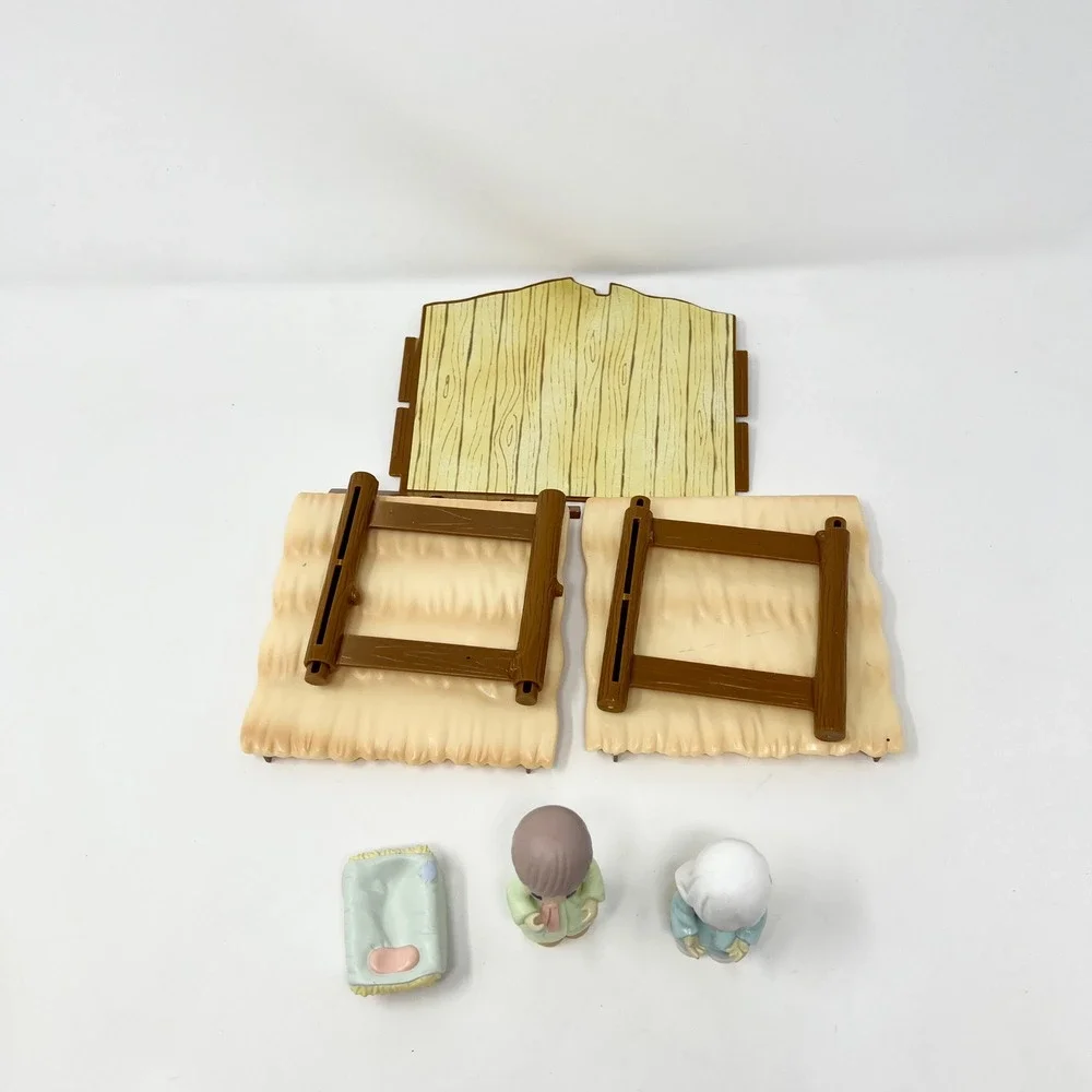 Precious‎ Moments Little Moments Nativity Set 2002 PMI 4 Piece Replacement